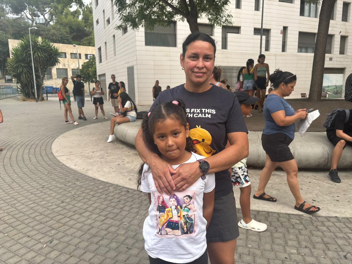 María Mazo y su sobrina Samara
