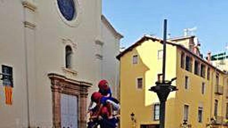 Els castellers de Berga celebren els set anys