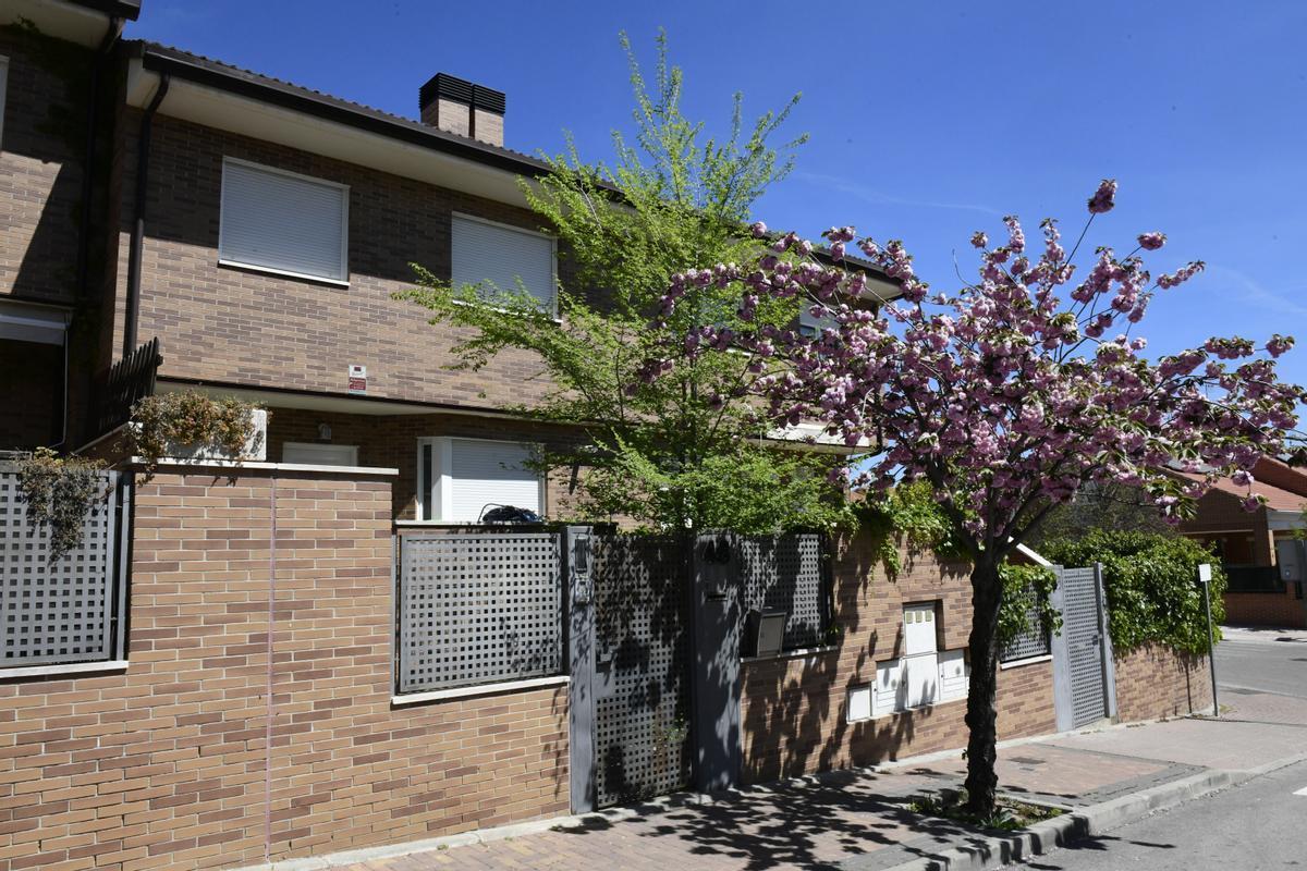 Exterior del chalet donde vivía la familia.