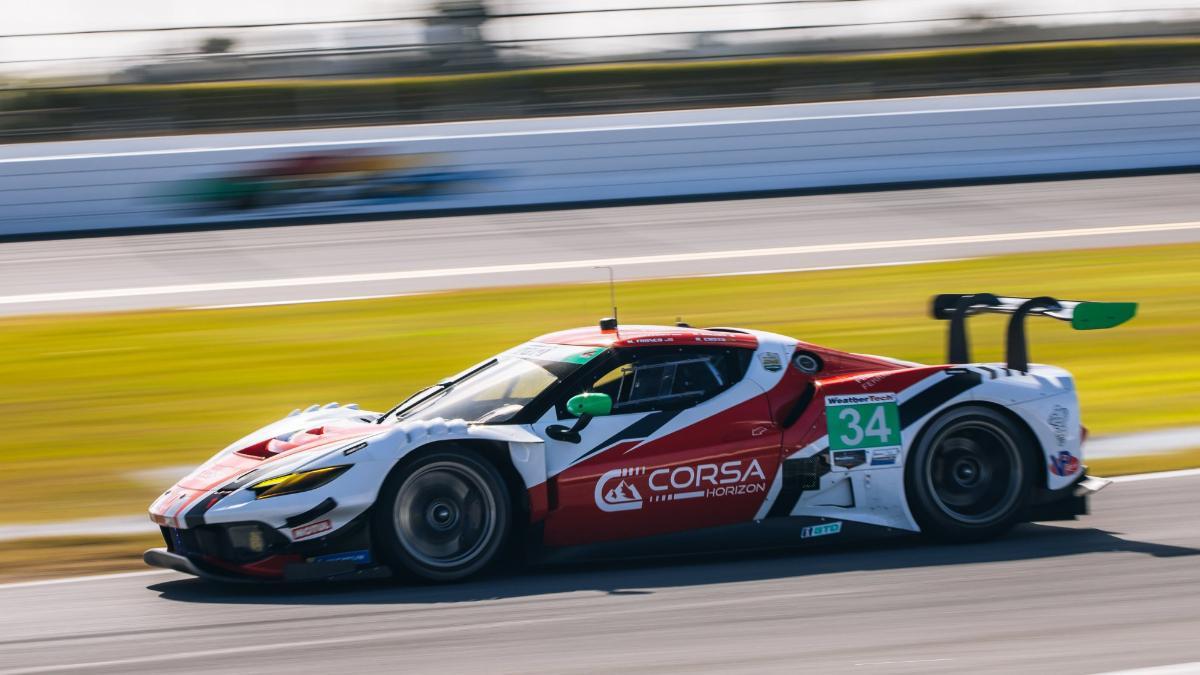 Albert Costa, ganador en Le Mans el pasado año, se lució en Daytona este domingo