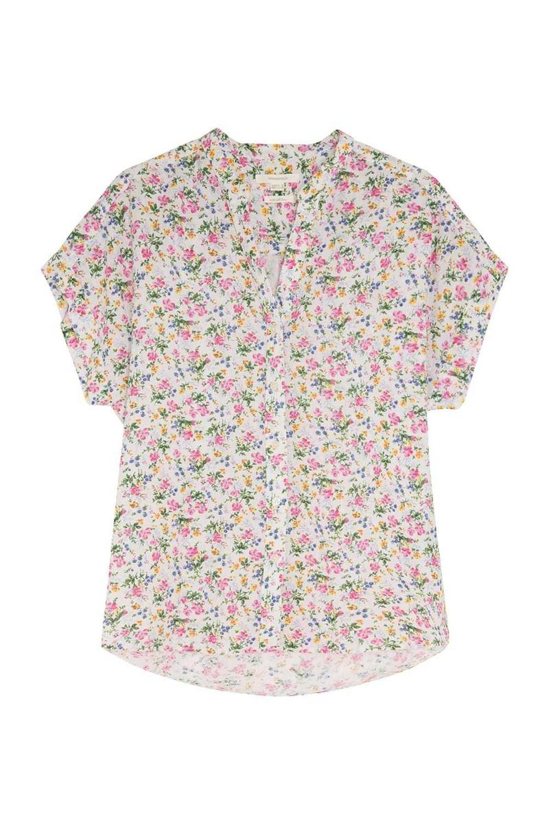 Camisa estampada de flores de Springfield. (Precio: 22,99 euros)