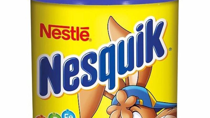 Un bote de Nesquik.