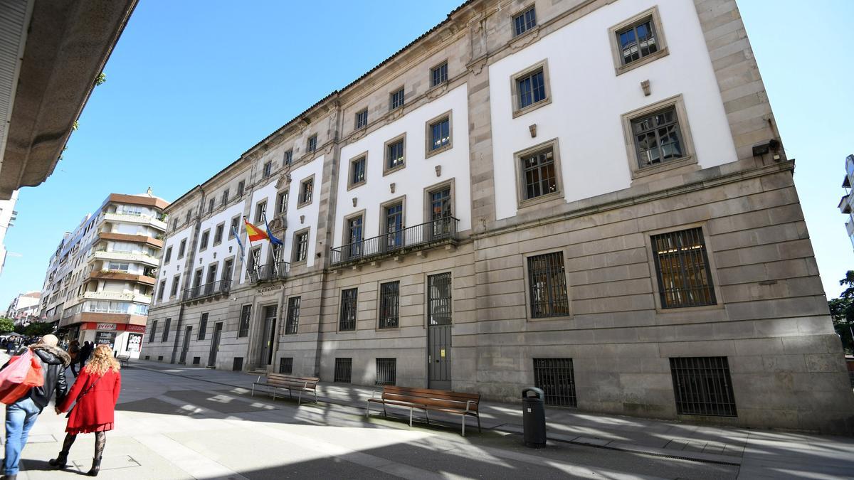 Edificio de la Audiencia Provincial de Pontevedra