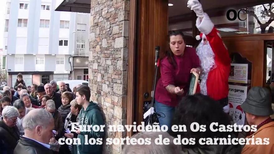 Furor navideño en Os Castros