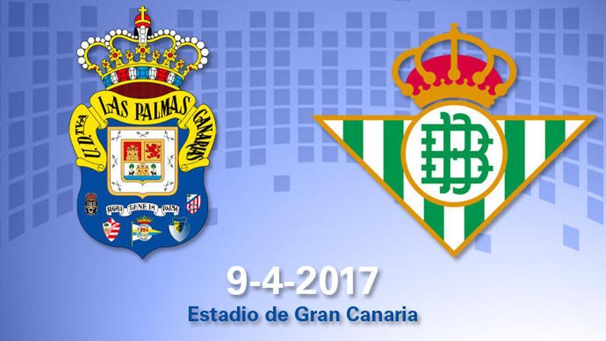 La Provincia sortea 4 entradas dobles para el partido UD Las Palmas -Betis