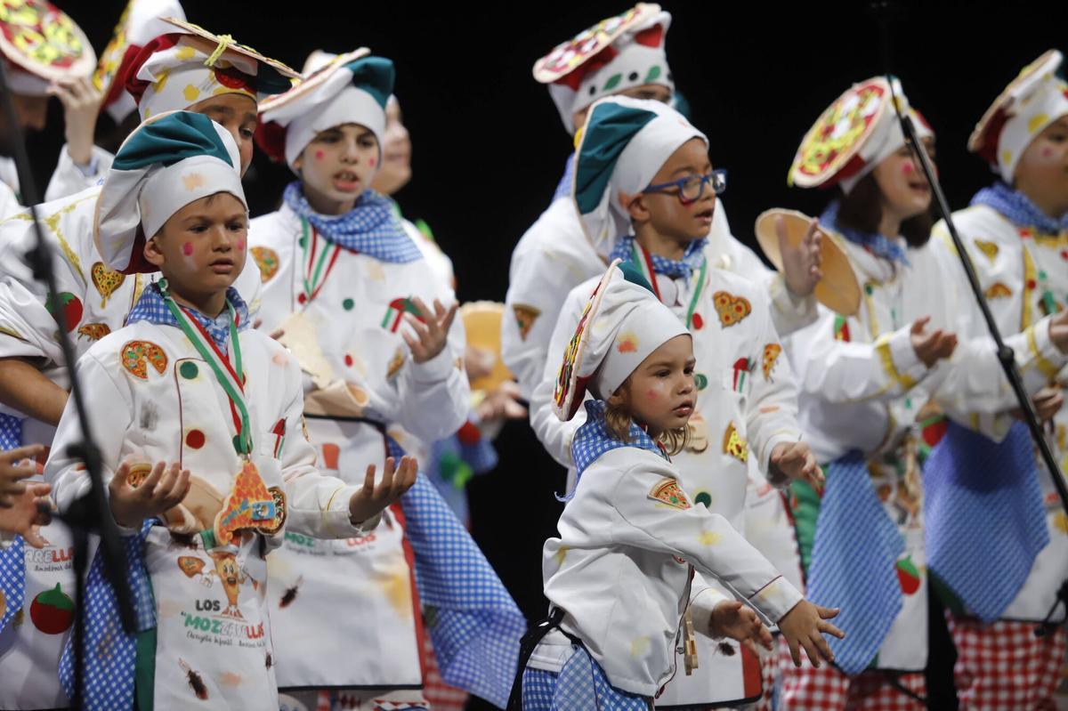 Los Mozzarellas, chirigota infantil