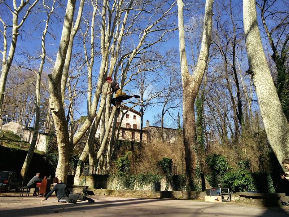 Tallers de dansa amb nenes i nens a Olot del Sismògraf 2018