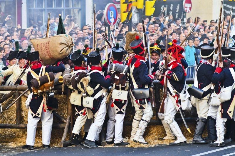 Recreación de la Batalla de Los Sitios en Zaragoza