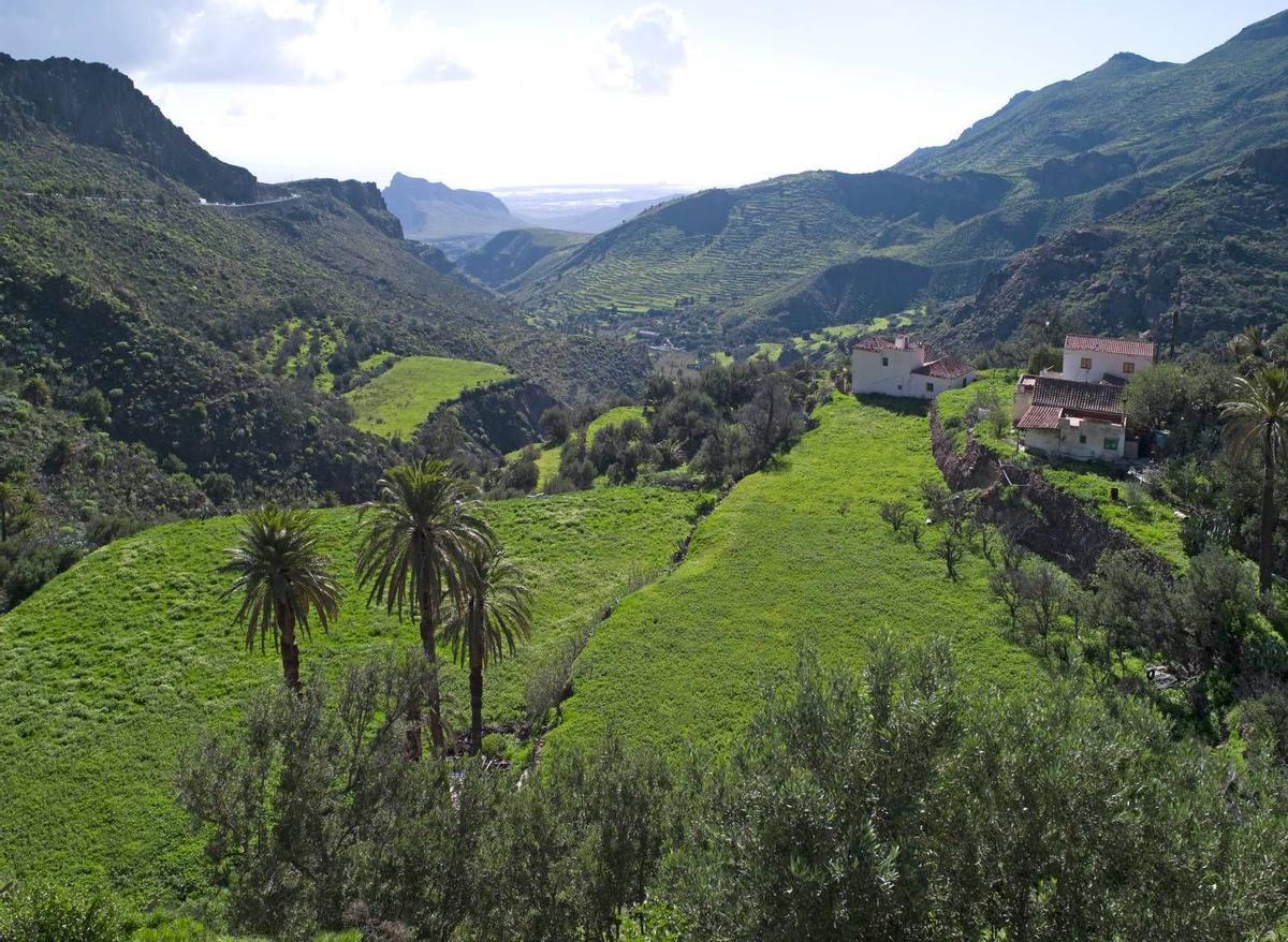 Temisas, en el municipio de Agüimes (Gran Canaria)