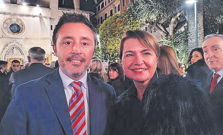 Javier Ureña y Marga Durán.