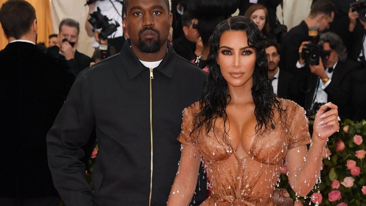 Kim Kardashian y Kanye West, en la gala Met del 2019.