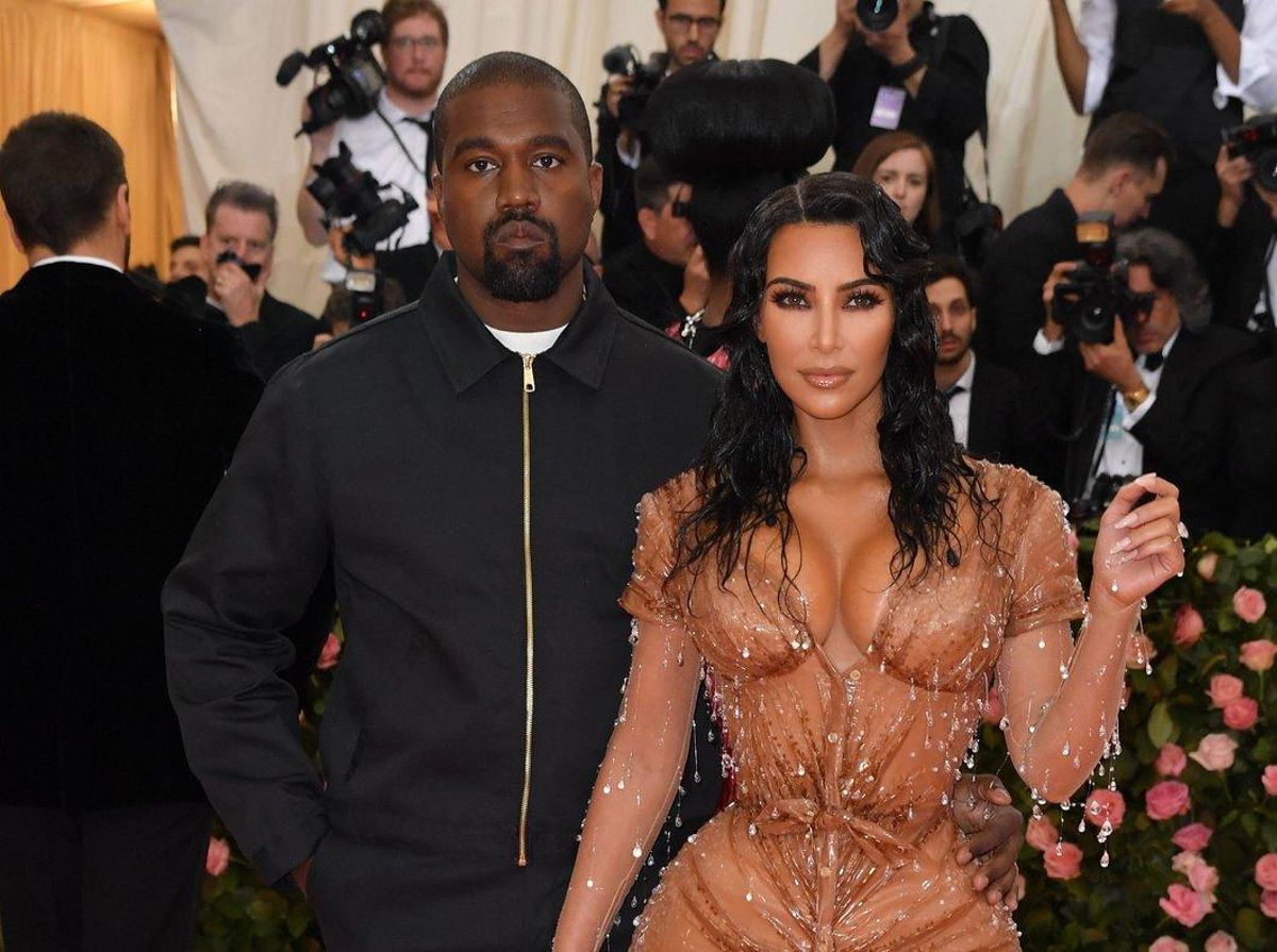 (FILES) In this file photo taken on May 06, 2019, Kim Kardashian and Kanye West arrive for the 2019 Met Gala at the Metropolitan Museum of Art on May 6, 2019 in New York. - Superstar Kim Kardashian West said Friday, May 10, 2019 that she and rapper Kanye West have welcomed their fourth child, a boy born via surrogate. Kardashian has been open about her struggles with pregnancy and decision to use a surrogate, as she had previously suffered from placenta accreta -- a serious condition where the placenta becomes too deeply attached to the wall of the uterus. (Photo by ANGELA WEISS / AFP)