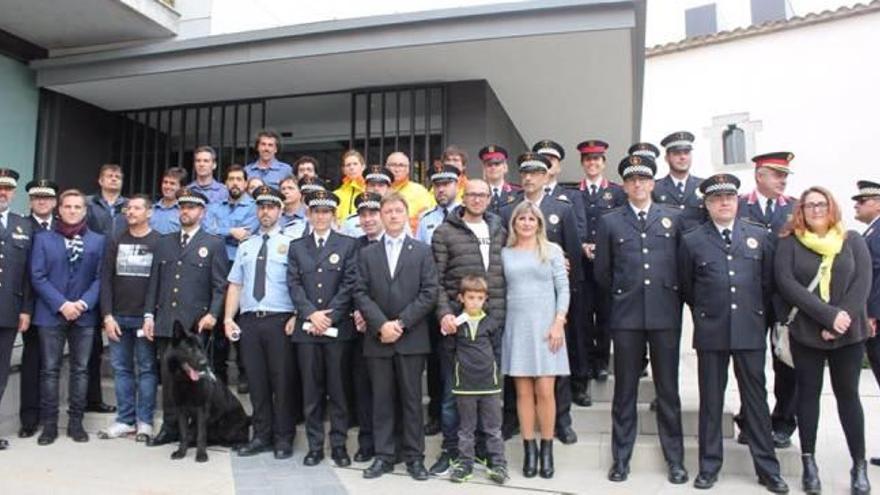 Dia de la Patrona de la Policia a Caldes