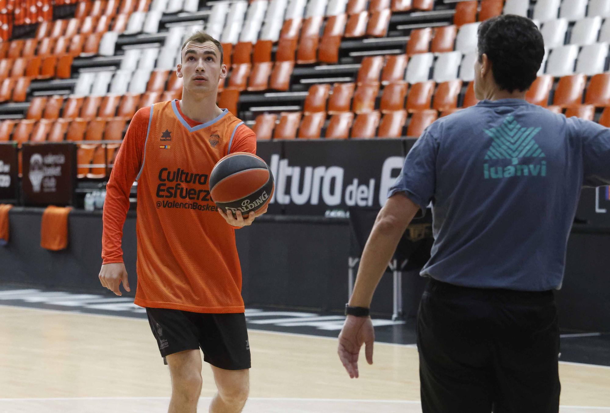 Entrenamiento Valencia Basket Club
