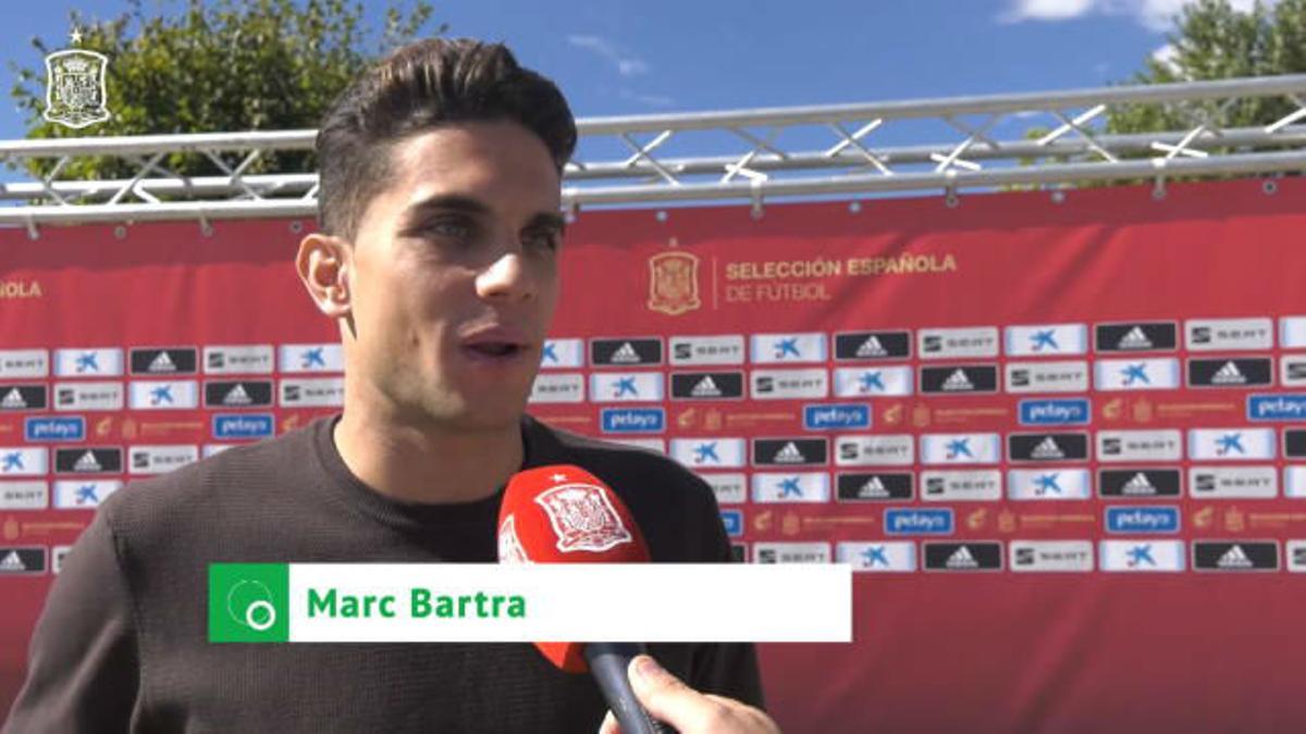 Bartra: "Estoy contento de volver a la selección"