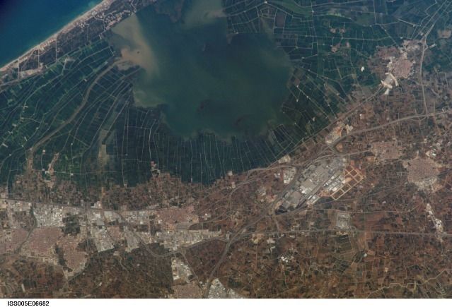 La Comunitat Valenciana, vista desde el espacio