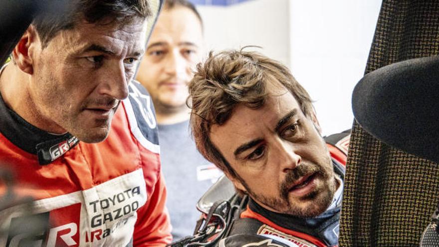 Fernando Alonso y Marc Coma