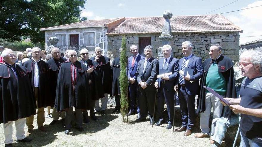 Recreación de los nombramientos de los &#039;Homes do acordo&#039; en Couto Mixto.