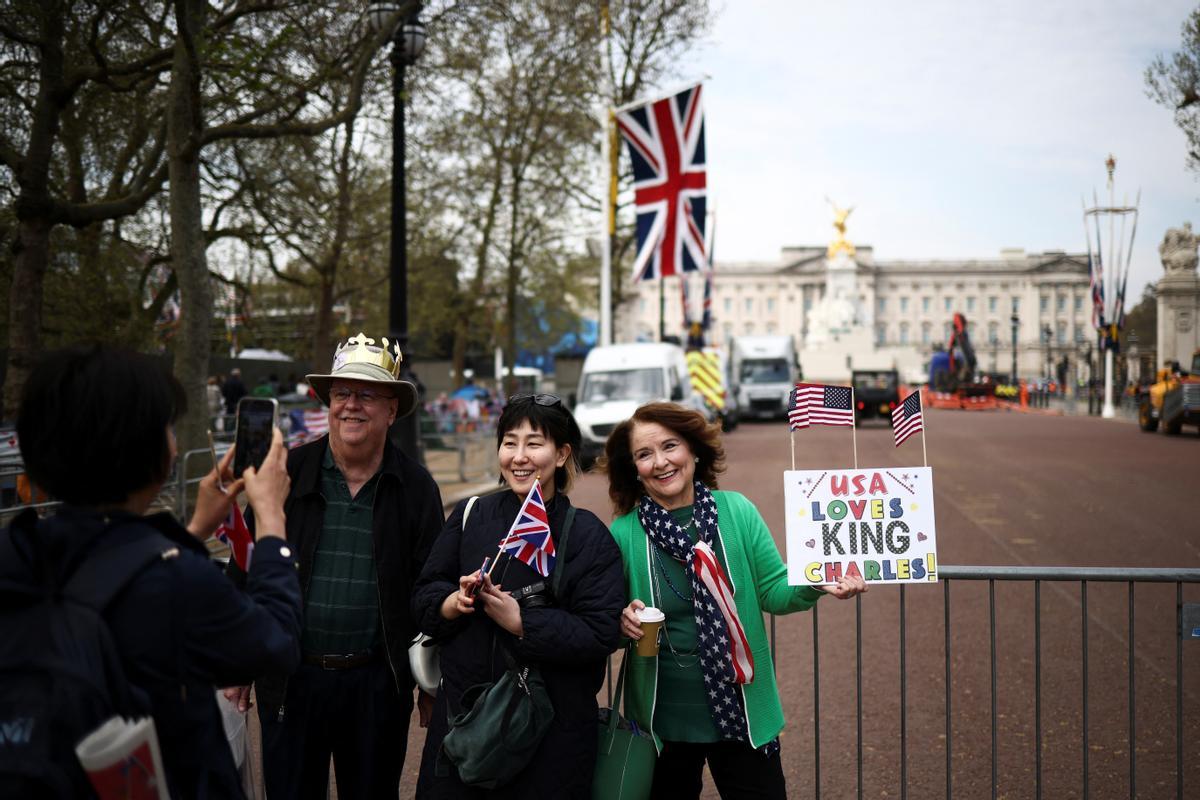 Londres se prepara para la coronación del rey Carlos III