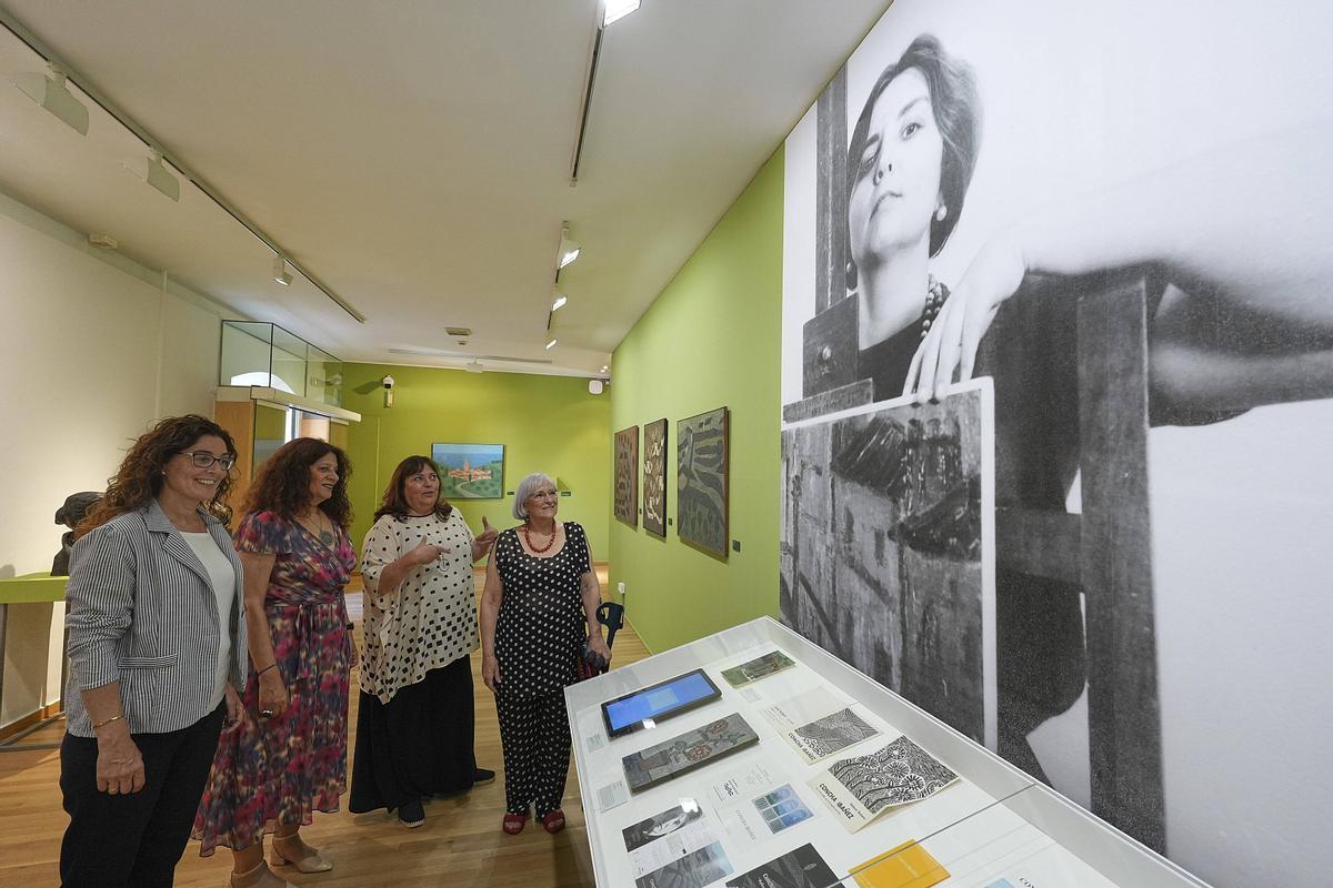 Les imatges de l’exposició dedicada a Concha Ibáñez al Museu d'Art