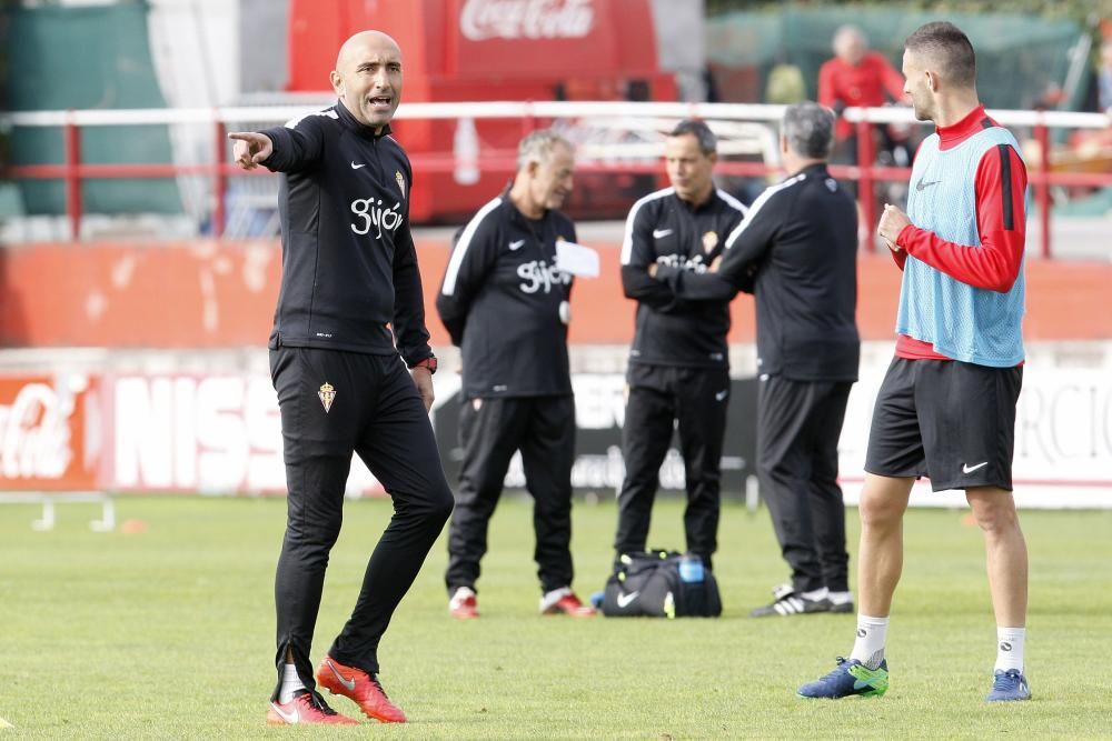 Entrenamiento del Sporting