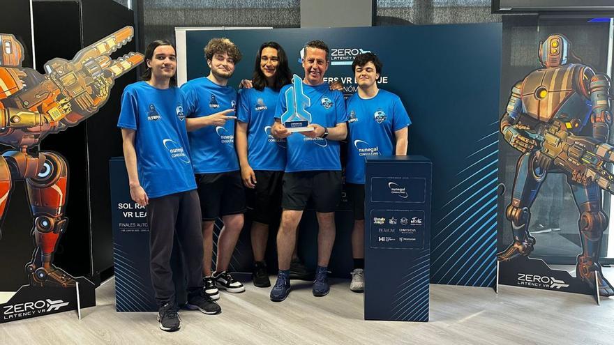 El equipo Olympus, ganador de la VR League de Zero Latency y que acudirá a la final europea. | LOC