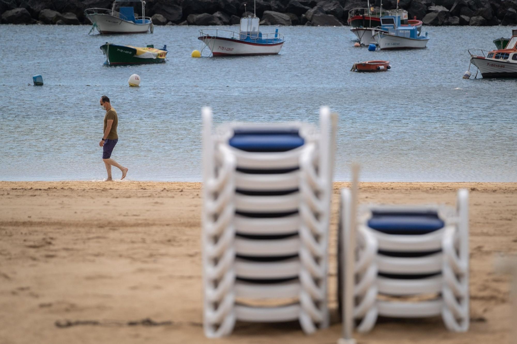 Dispositivo de seguridad en las playas de Anaga.