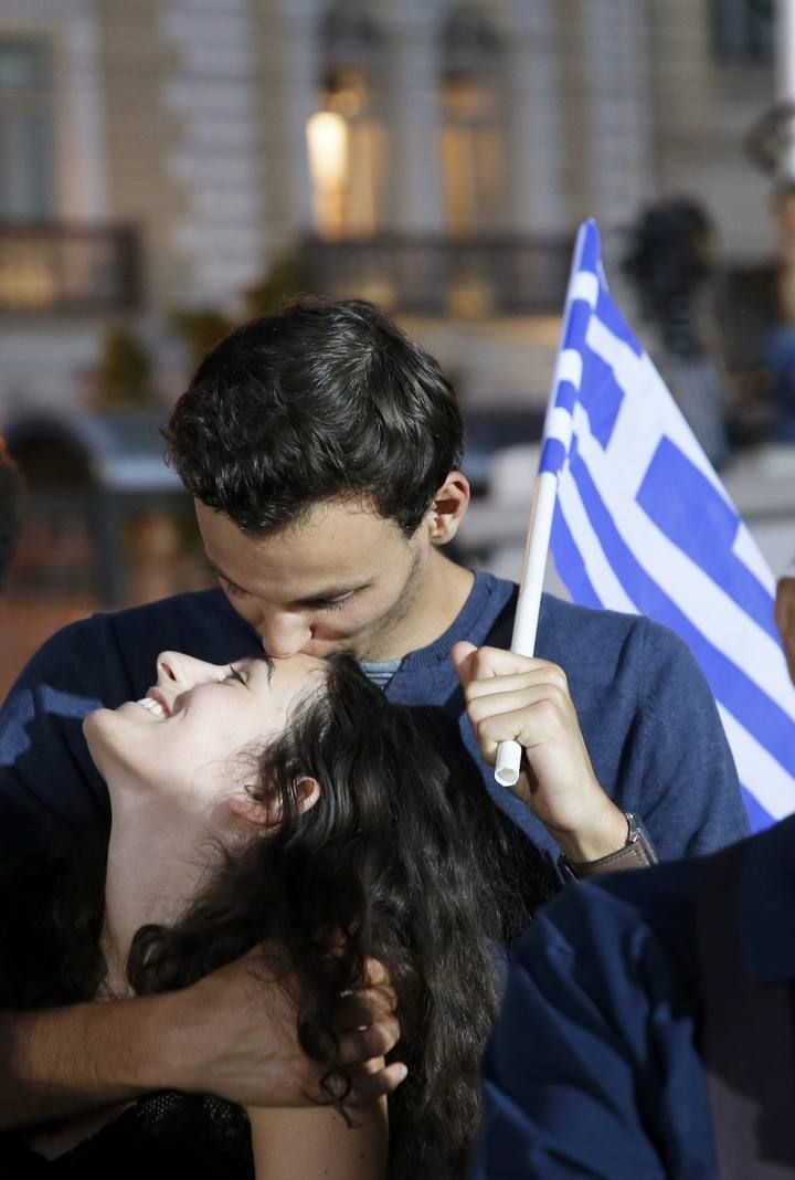 Grecia celebra la victoria del 'no' en el referéndum