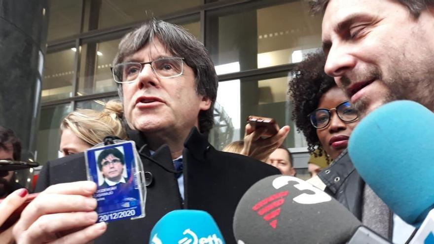 La justícia belga suspèn l&#039;euroordre de detenció contra Puigdemont i Comín