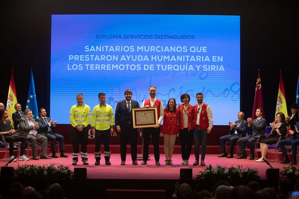 Todas las imágenes del acto del Día de la Región de Murcia