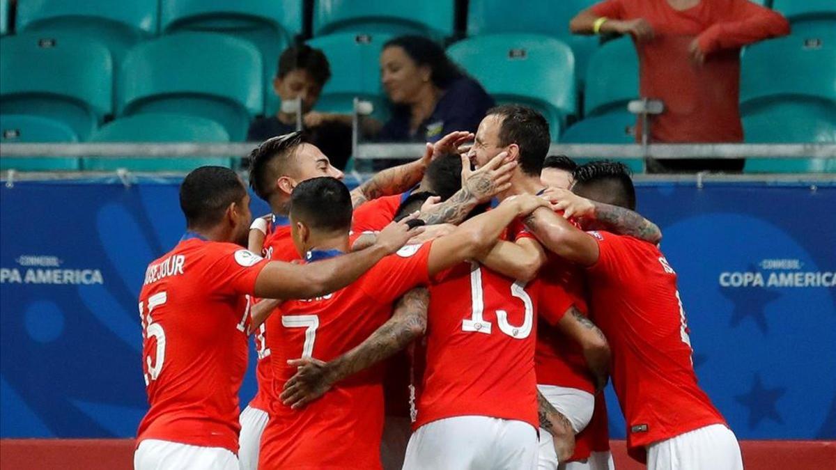 Chile clasificó a los cuartos de final de la Copa América