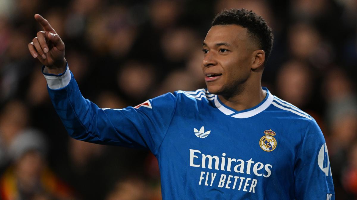 Kylian Mbappé, máximo goleador de la LaLiga