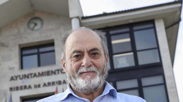 Tomás Fernández, regidor de Ribera de Arriba. |Pablo Solares