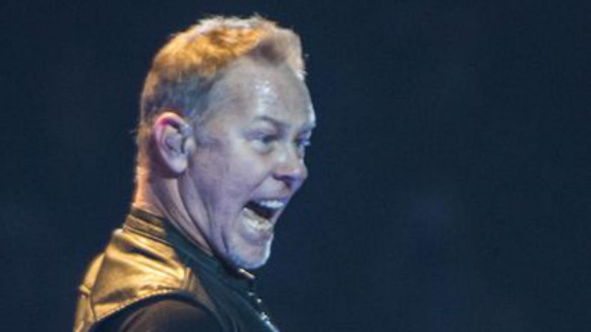 James Hetfield, cantante de Metallica.