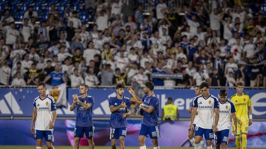 El primer derbi del Real Zaragoza en Primera RFEF ya tiene horario