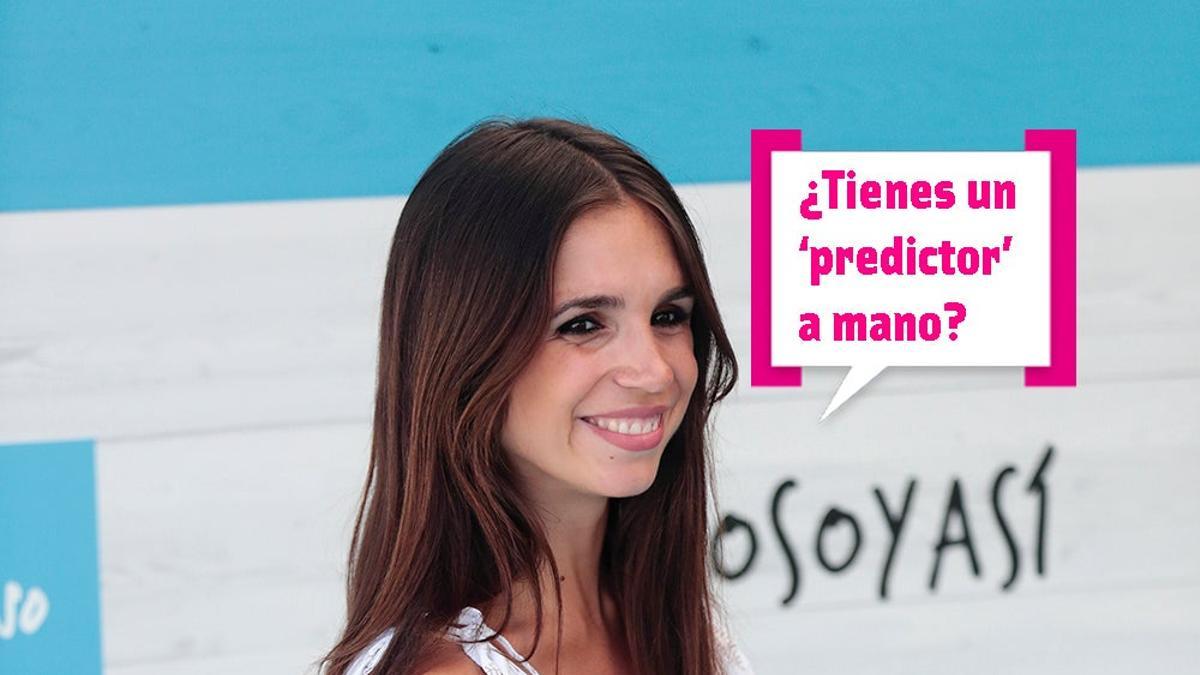 Elena Furiase, embarazada: &quot;¿Tienes un predictor a mano?&quot;