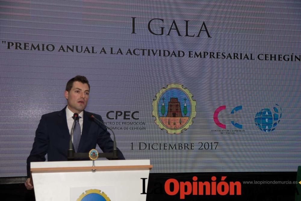 Gala premio a la Actividad empresarial en Cehegín