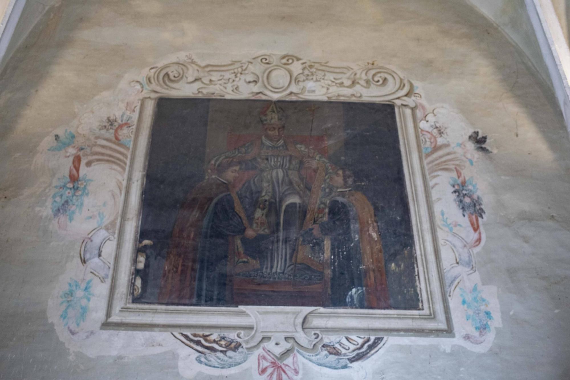 En busca de la financiación para restaurar las pinturas de la ermita de Sant Antonio en Bocairent