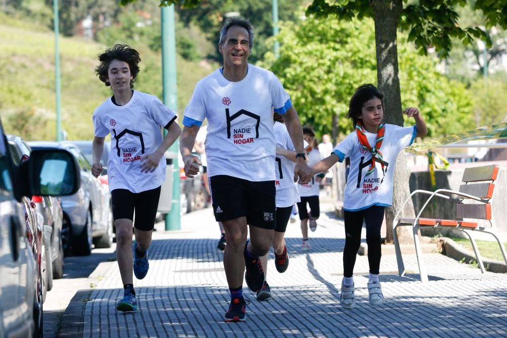 Carrera solidario en Avilés organizada por Cáritas