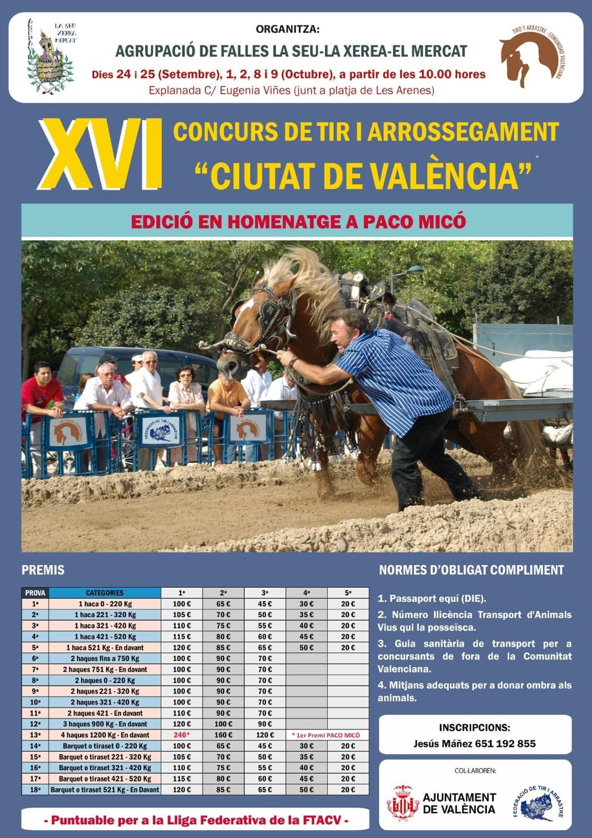Cartel anunciador.