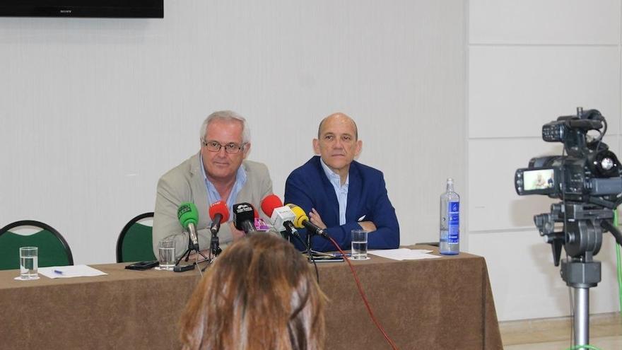 Manuel Osorio y Rafael Piña valoraron los resultados de la votación del Consejo Consultivo en el hotel NH de San Pedro.