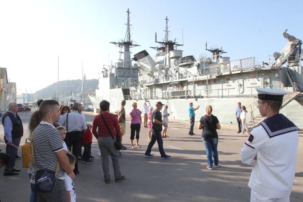 Jornada de puertas abiertas en el Arsenal de Cartagena