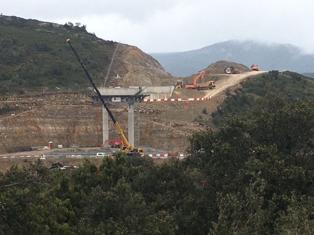 Así es el espectacular viaducto de 60 metros de altura que culminará la nueva N-232 de Morella