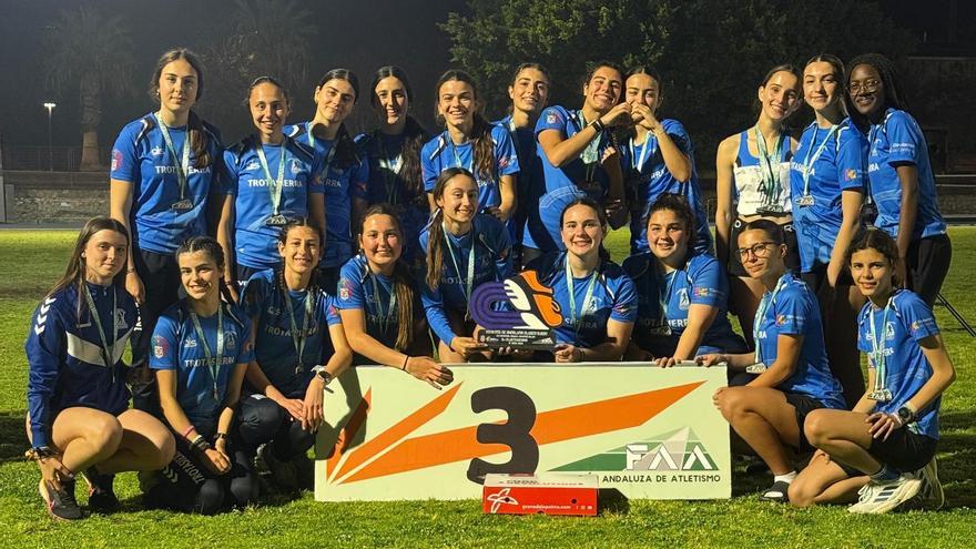 El Trotasierra Hornachuelos consigue dos bronces en el Campeonato de Andalucía sub 20 por clubes