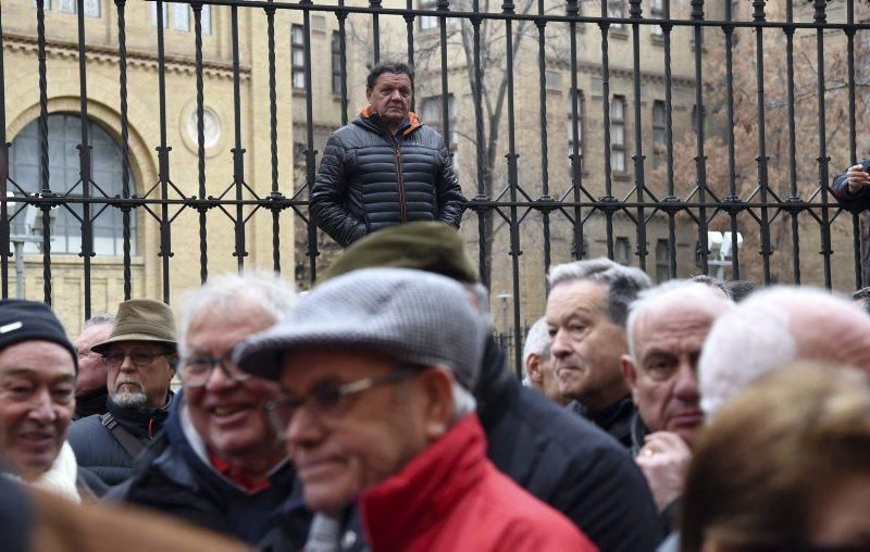 Protesta de jubilados en Zaragoza