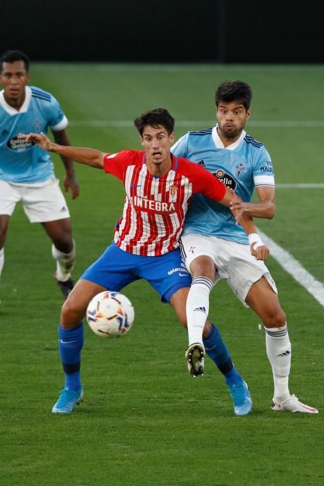 El Celta empata en el último test antes de LaLiga. // Ricardo Grobas