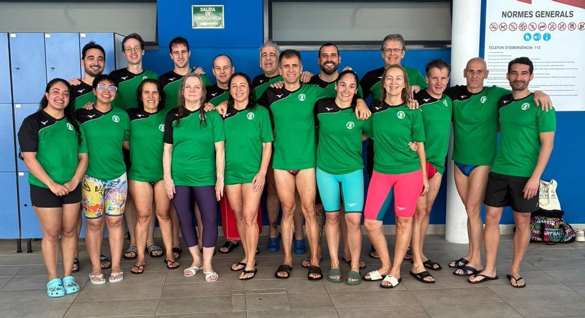 Los y las másters del club de Gandia