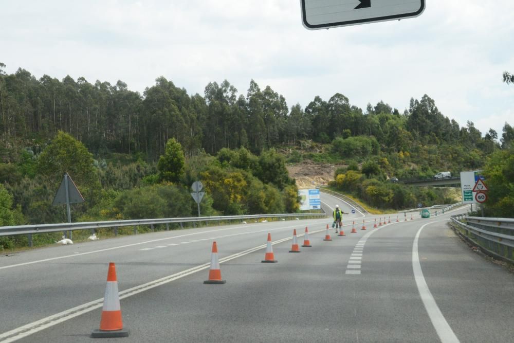 Corte en el Corredor do Morrazo