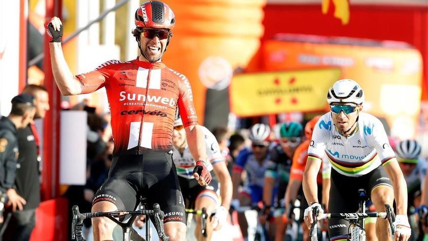 Valverde controla y Froome se cae en la segunda etapa de la Volta