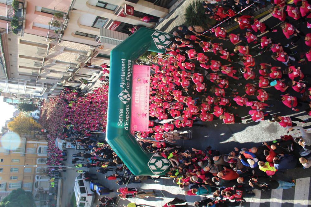 Sortida de la 1a Cursa de la Dona de Figueres